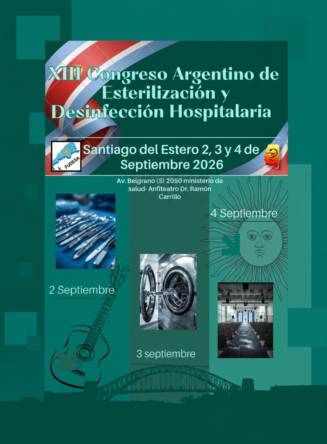 XIII Congreso Argentino de Esterilización y Desinfección Hospitalaria – Santiago del Estero 2026